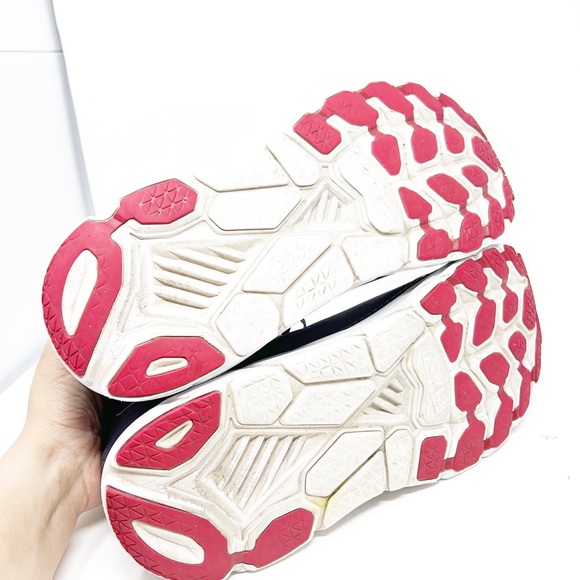 Hoka Clifton 6 Black Grey Red - Picture 10 of 10